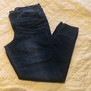 Nine West Cigarette High Rise Skinny Ankle. EUC